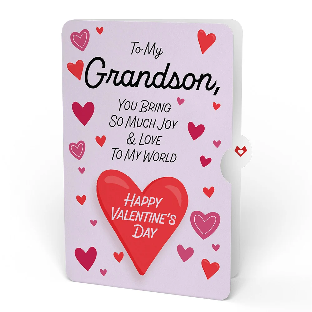 Lovepop Love You A-Lotl Valentine Pop-Up Card and Sentiment Set for Grandson - Image 4