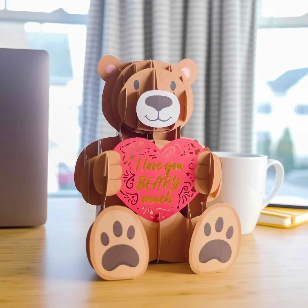 Lovepop Giant Love Bear Pop-Up Gift Scale - Image 2