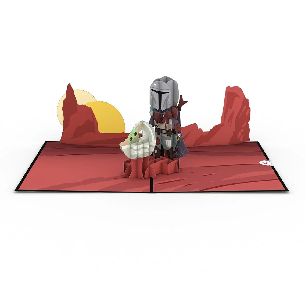 Lovepop Star Wars The Mandalorian A Mandalorian Father's Day Pop-Up Card - Image 3