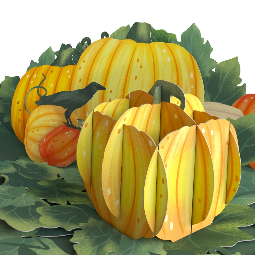 Lovepop Happy Fall Pumpkin Patch Thank You Pop-Up Card and Sentiment Set - Image 3