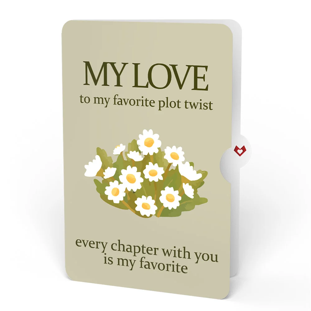 Lovepop Cheers to a New Chapter Birthday Pop-Up Card and Sentiment Set Cream - Image 4