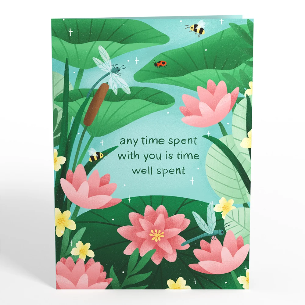 Lovepop Time Well Spent Frogs Pop-Up Card - Image 5