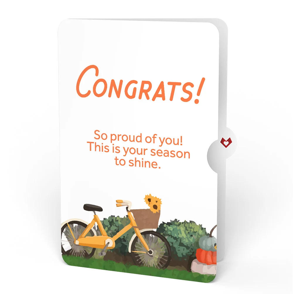 Lovepop Fall Welcome Congratulations Pop-Up Card and Sentiment Set Chair - Image 4