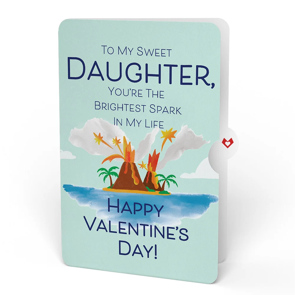 Lovepop I Lava You Valentine Pop-Up Card and Sentiment Set for Daughter - Image 4