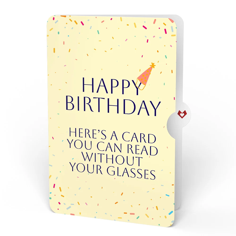 Lovepop Happy Birthday Balloons Music and Lights Pop-Up Card and Sentiment Set Glass - Image 4