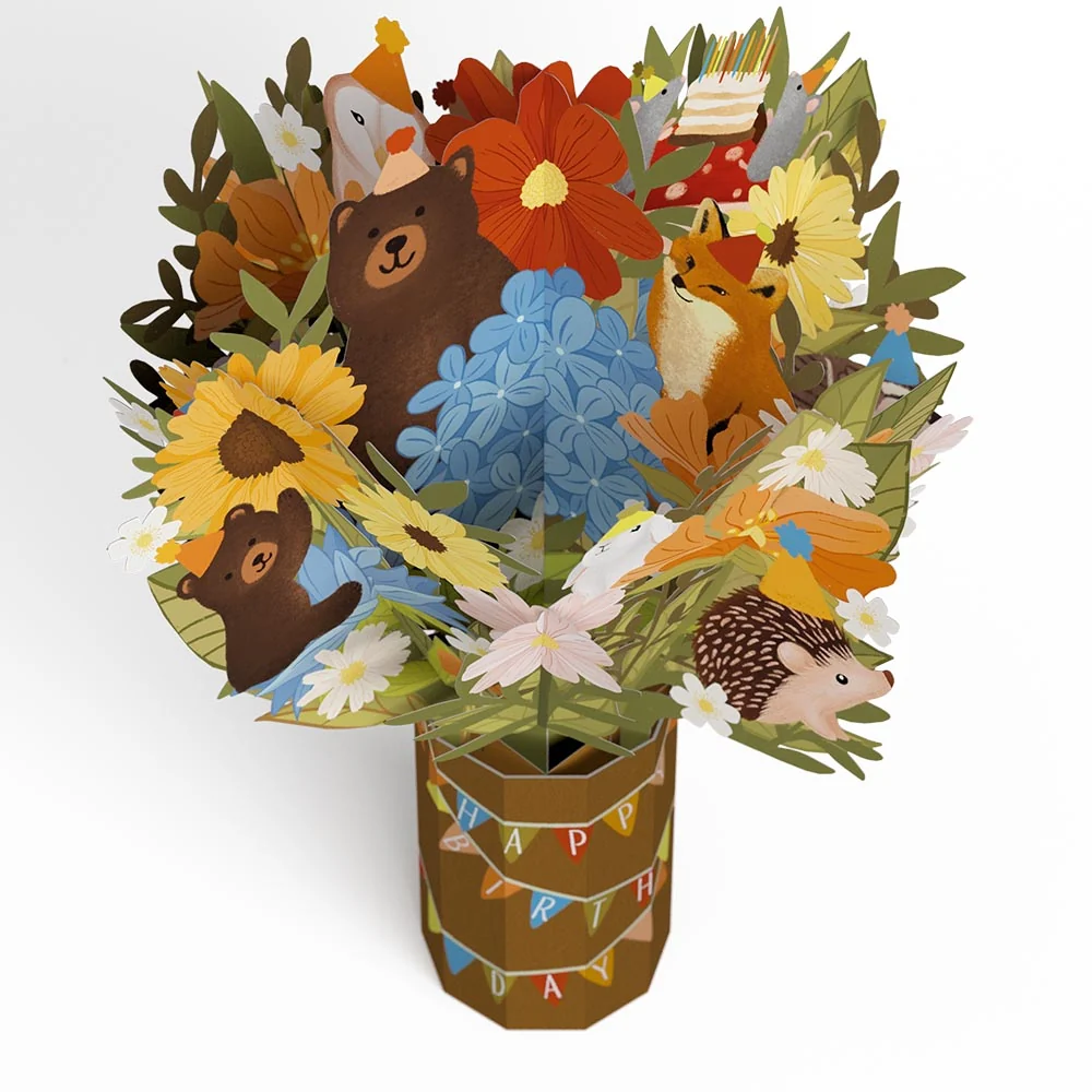 Lovepop Woodland Birthday Party Bouquet - Image 3