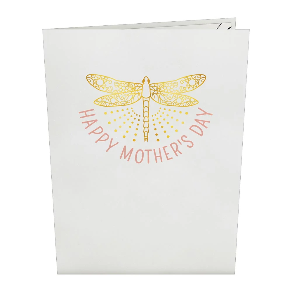 Lovepop Mother’s Day Dragonfly Pop-Up Card - Image 4