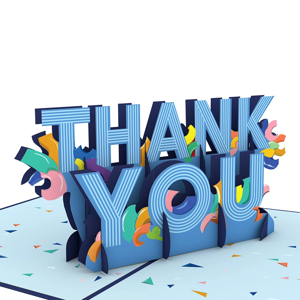 Lovepop Thank You Confetti Pop-Up Card and Incredible Year Sentiment Set - Image 3