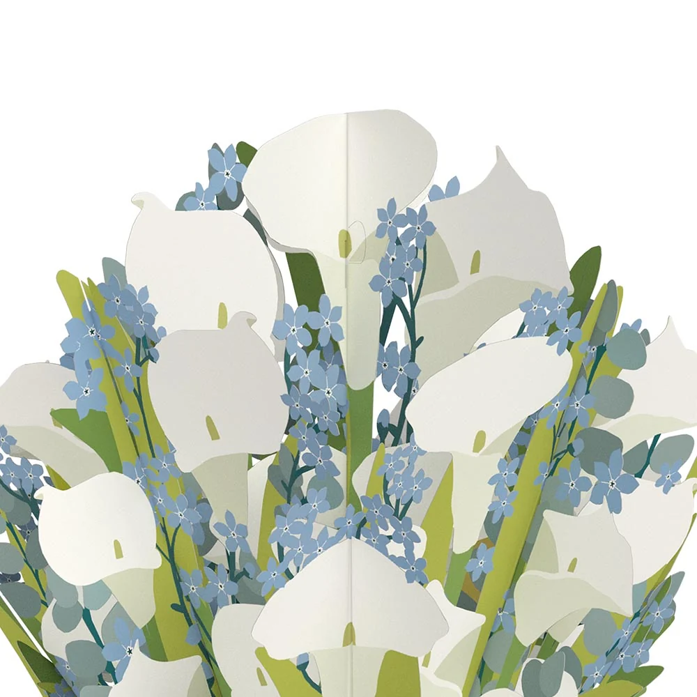 Lovepop Deepest Sympathy Pop-Up Card & Bouquet Bundle - Image 7