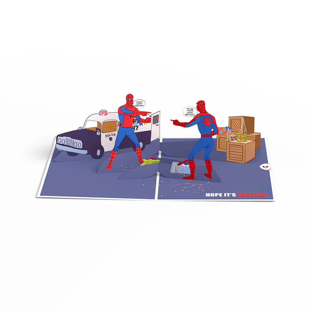 Lovepop Marvel Spider-Man Spidey Sense Birthday Pop-Up Card - Image 6
