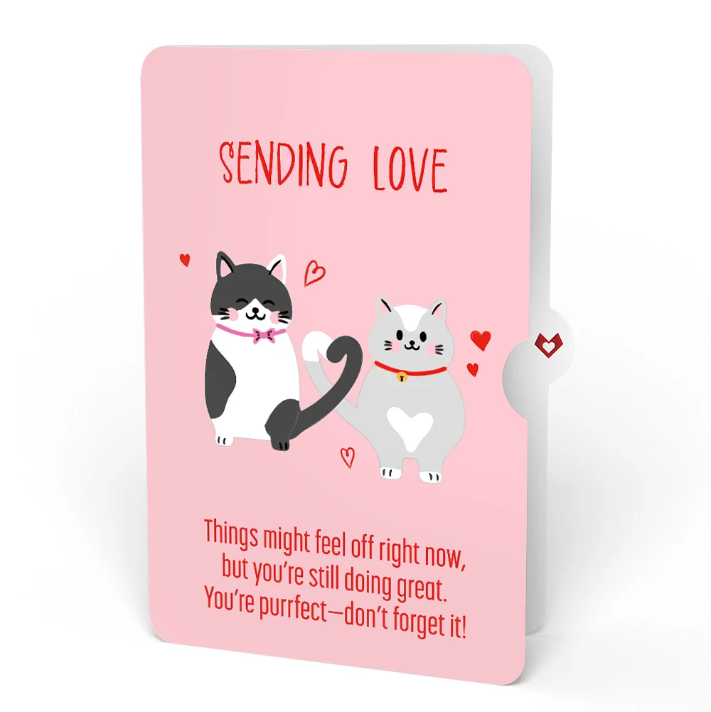Lovepop Love Cats Encouragement Pop-Up Card and Sentiment Set - Image 4