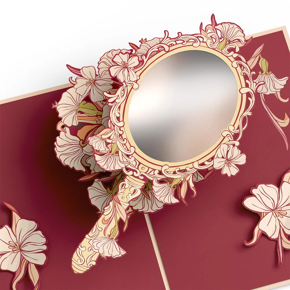 Lovepop Reflection of Love and Support Mirror Mother's Day Pop-Up Card and Sentiment Set for Grandma - Image 3