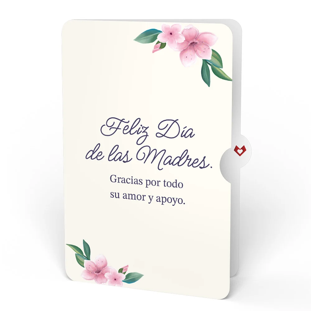 Lovepop Peony Mother's Day Bouquet and Sentiment Set for Spanish Mom - Image 4