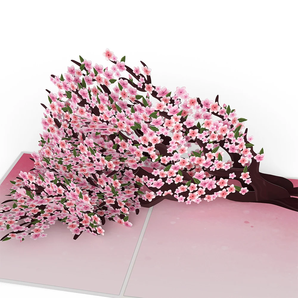 Lovepop Cherry Blossom Branches in Bloom Mother's Day Pop-Up Card and Sentiment Set for Grandma - Image 3
