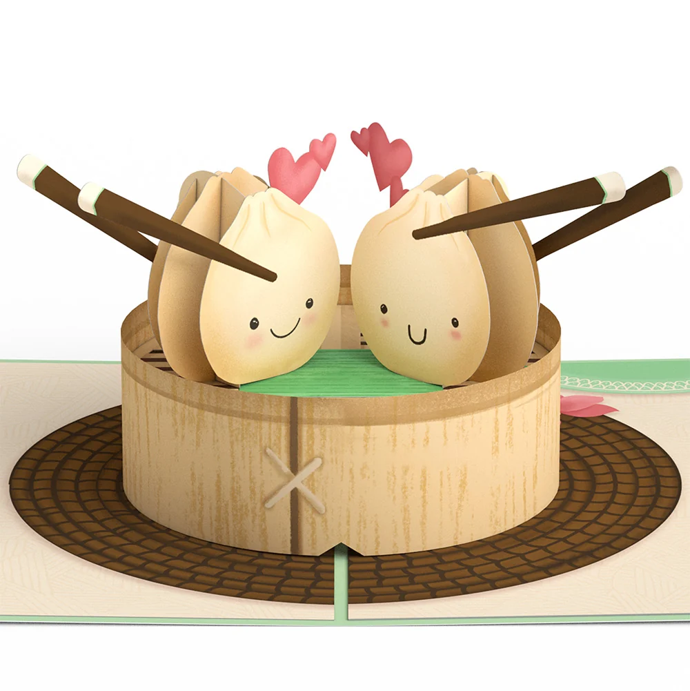 Lovepop You're All That and Dim Sum Mother’s Day Pop-Up Card and Sentiment Set for Mom Cup - Image 3