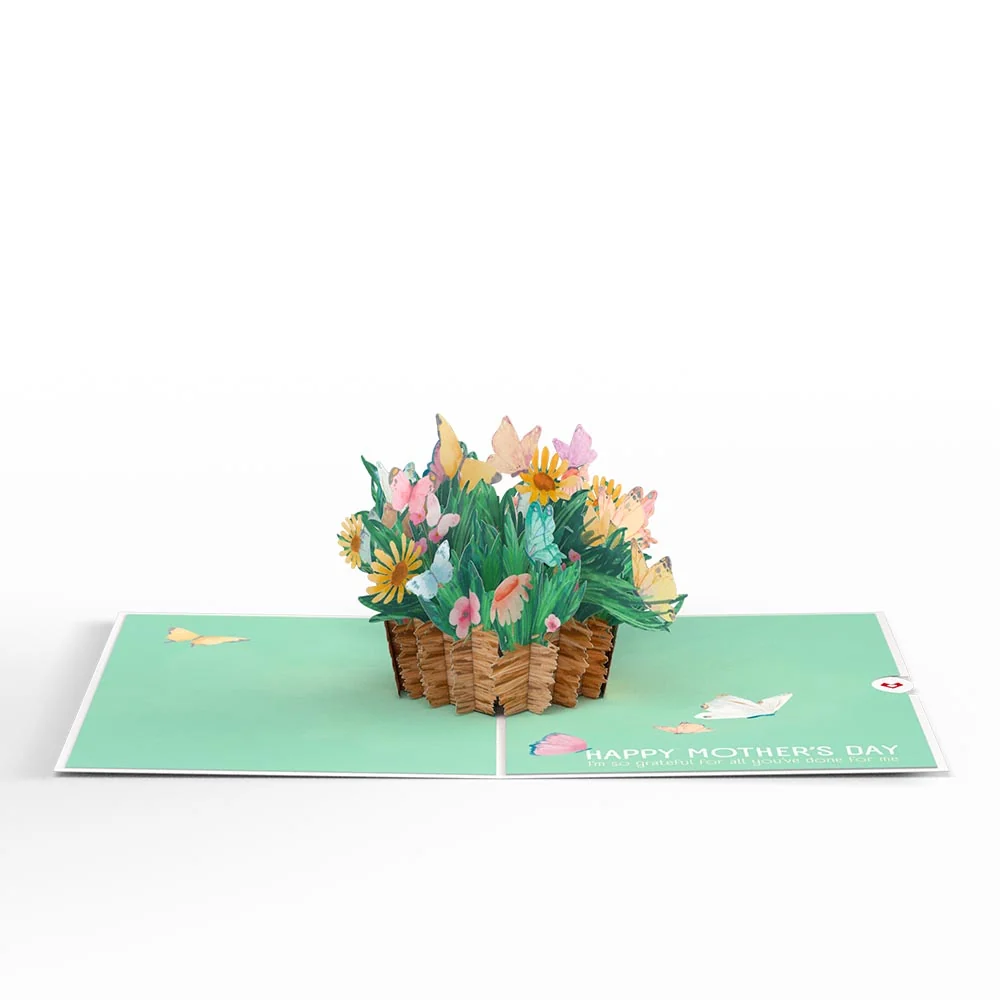 Lovepop Happy Mother’s Day Butterfly Basket Pop-Up Card - Image 6
