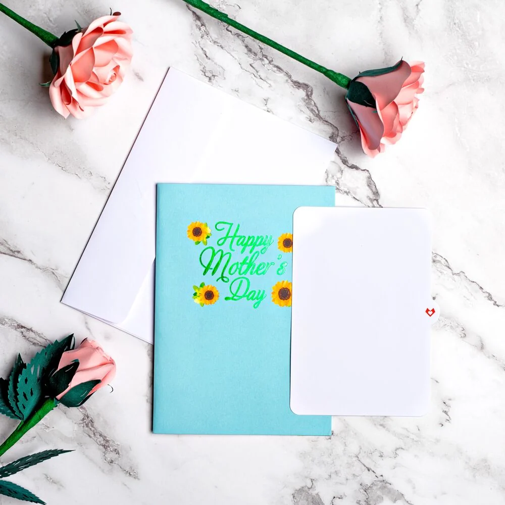 Lovepop Mother's Day Sunflower Hummingbird Pop-Up Card - Image 9