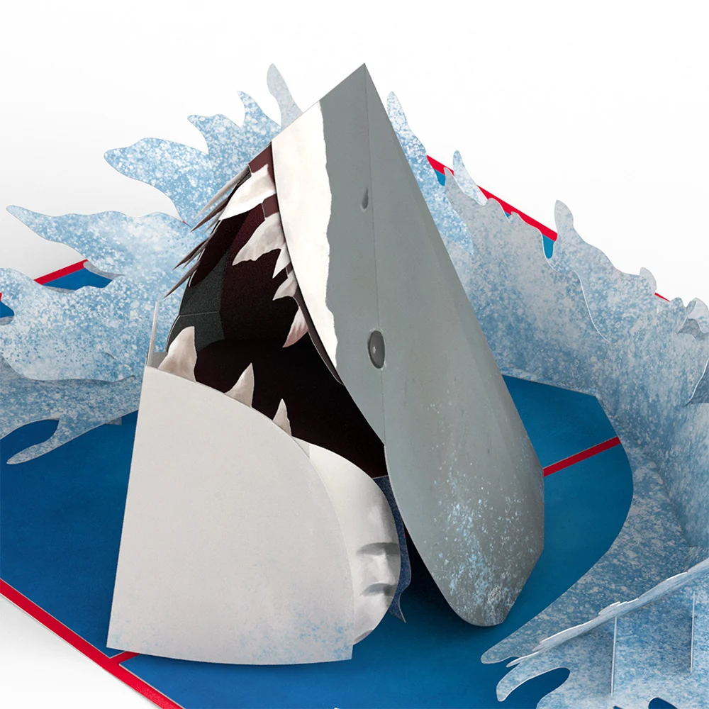 Lovepop Jaws Have a Killer Day Pop-Up Card - Image 2