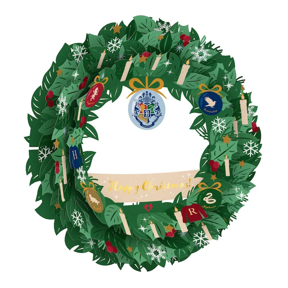 Lovepop Harry Potter Happy Christmas Wreath Candle - Image 5
