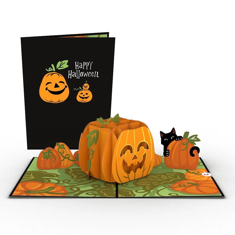 Lovepop Happy Halloween Pumpkin Pop-Up Card