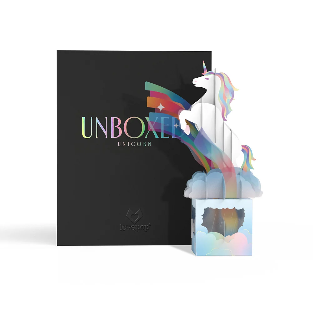 Lovepop Unicorn Unboxed Pop-Up Paper Sculpture - Image 9