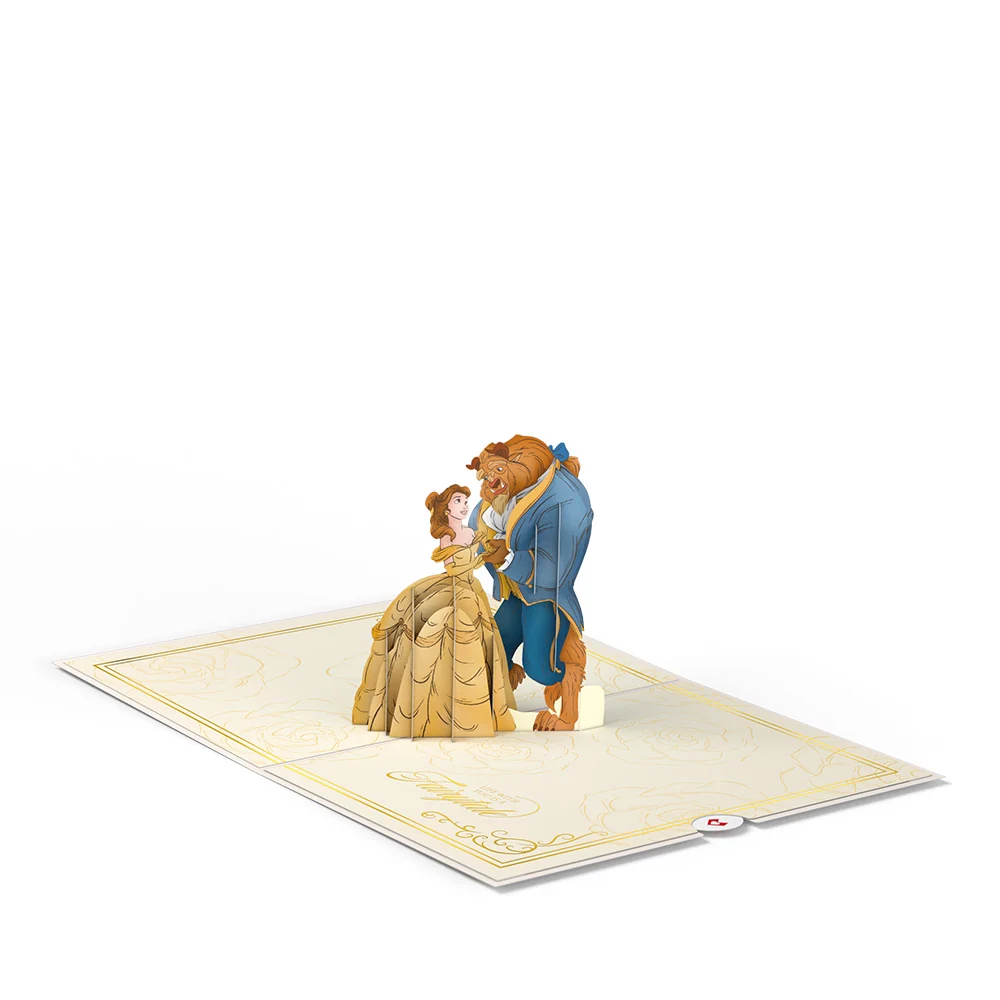 Lovepop Disney's Beauty and The Beast Enchanted Love Pop-Up Card - Image 3
