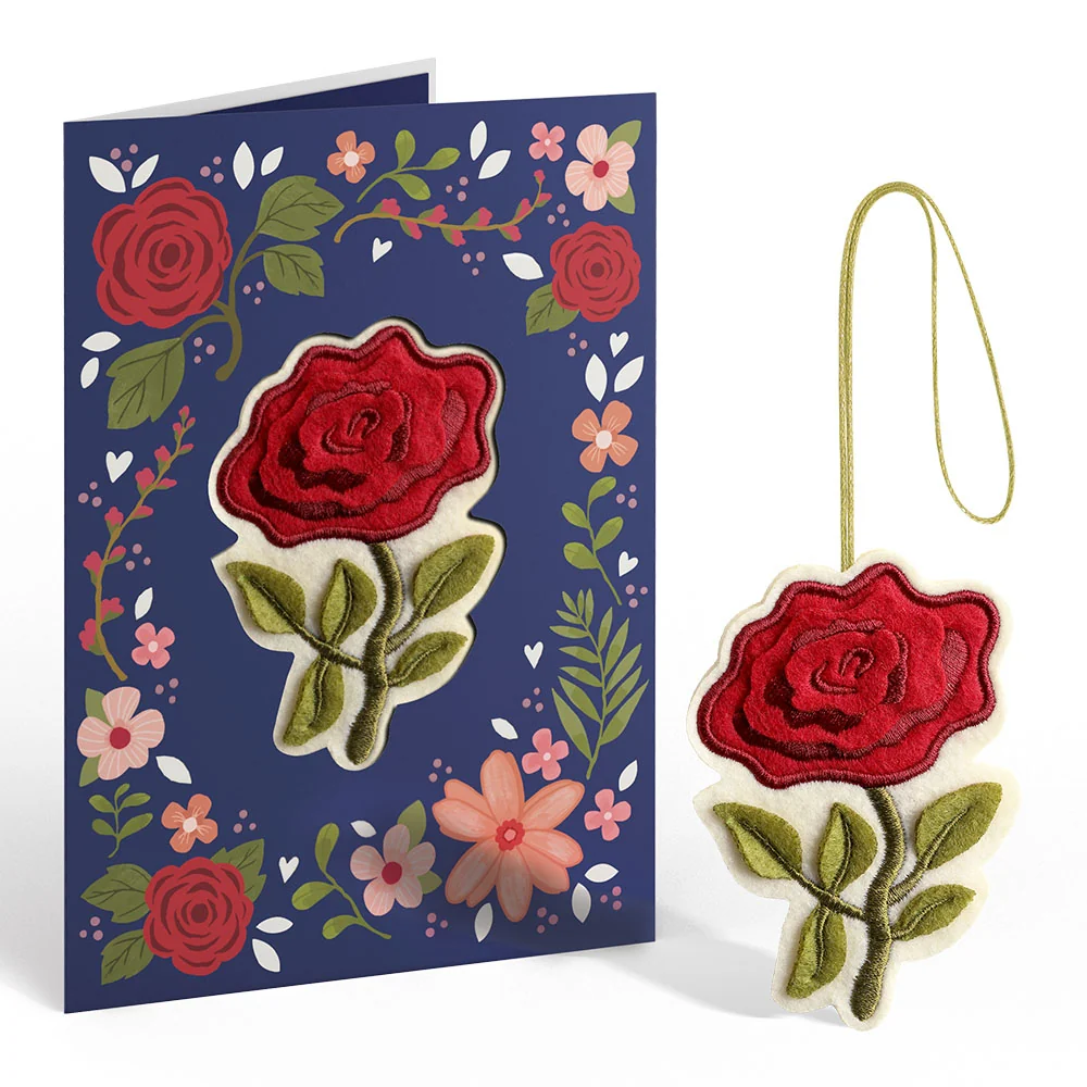 Lovepop Everlasting Rose HeartFelt Charm Card - Image 2