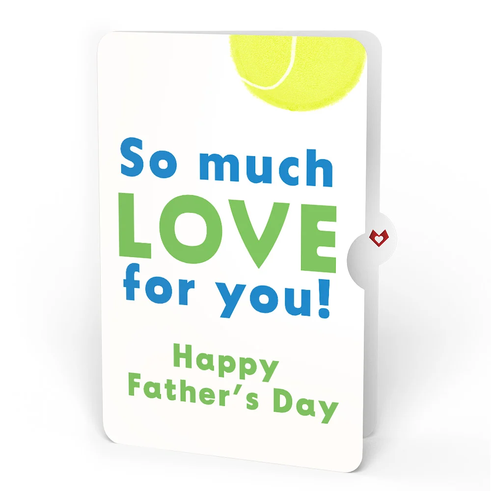 Lovepop On the Court Tennis Father’s Day Pop-Up Card and Sentiment Set for Dad - Image 4