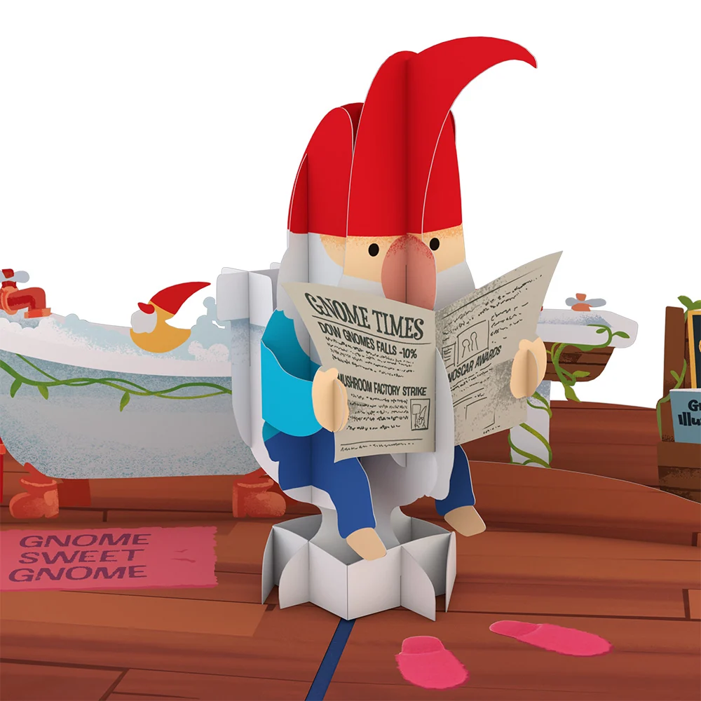 Lovepop Birthday Gnome Pop-Up Card Rack - Image 2