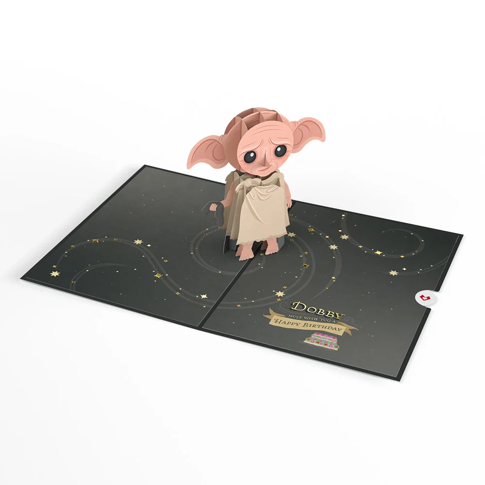 Lovepop Harry Potter Dobby Birthday Pop-Up Card & Flower Buds Bouquet Bundle - Image 10