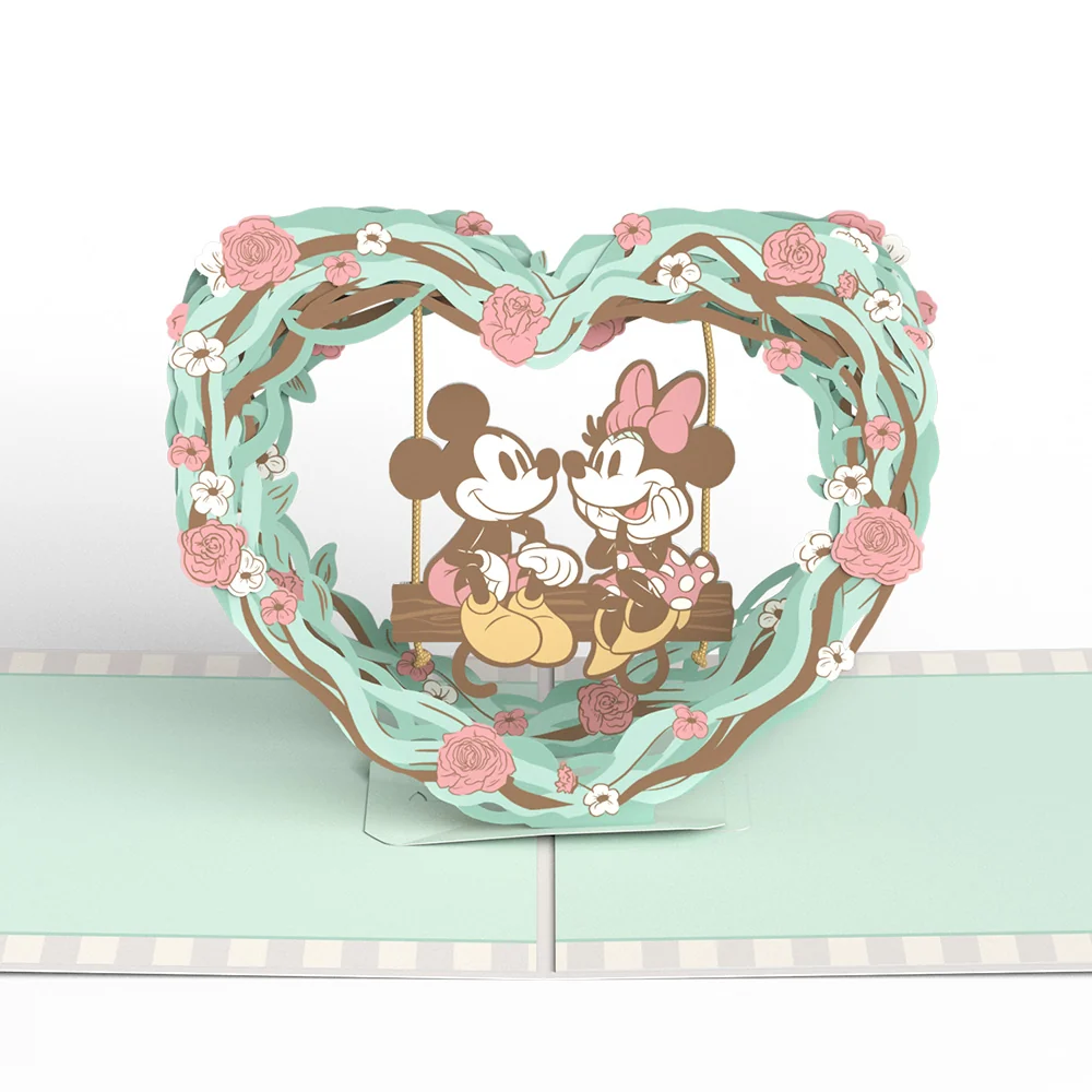 Lovepop Disney's Mickey & Minnie Mouse My Favorite Place Is Next to You Pop-Up Card - Image 2