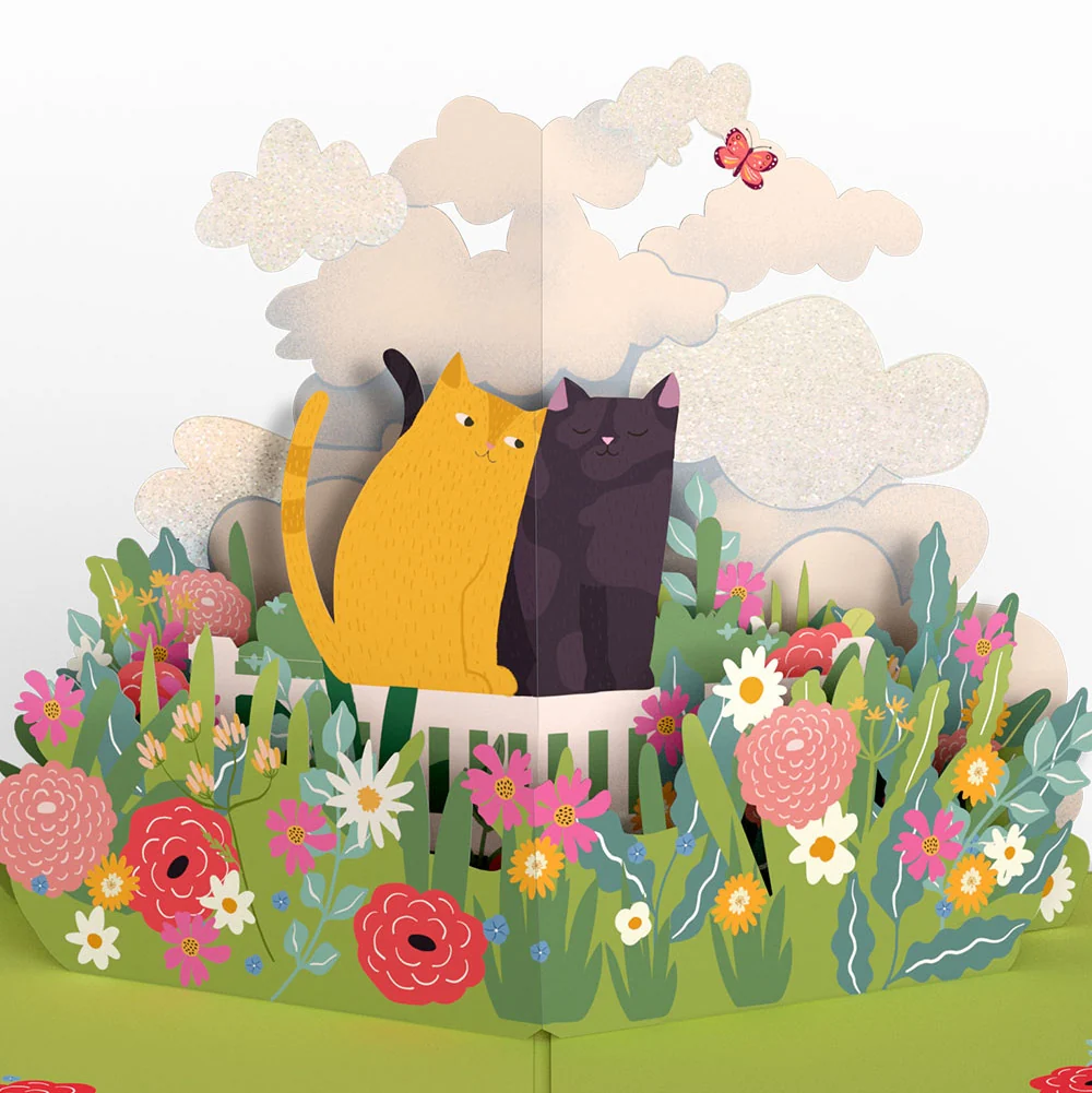 Lovepop I Love Mew Cats Birthday Pop-Up Card and Sentiment Set for Mom - Image 3