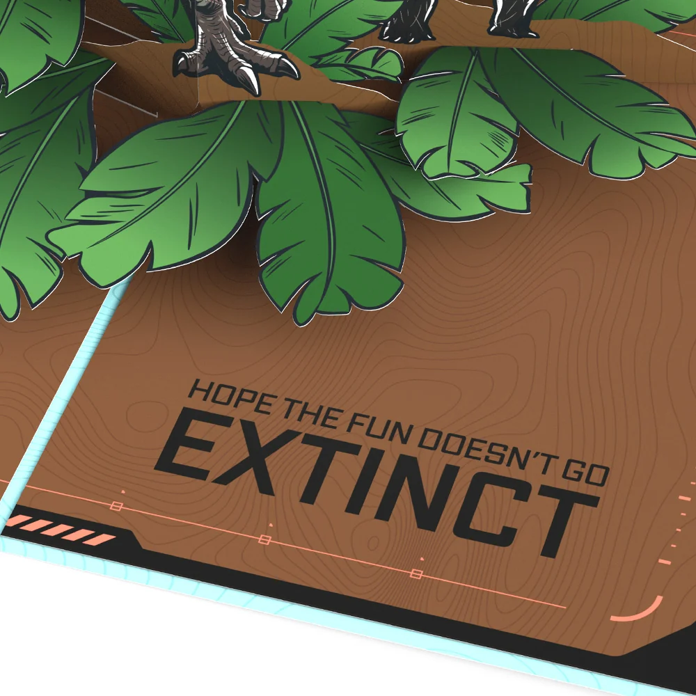 Lovepop Jurassic World: Rebirth Best Birthday Ever Pop-Up Card - Image 3