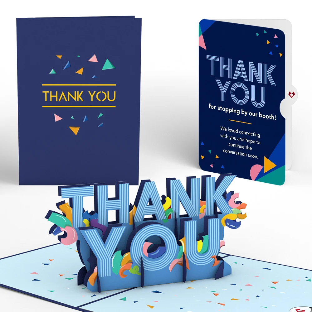 Lovepop Thank You Confetti Pop-Up Card and Continuing Conversations Sentiment Set