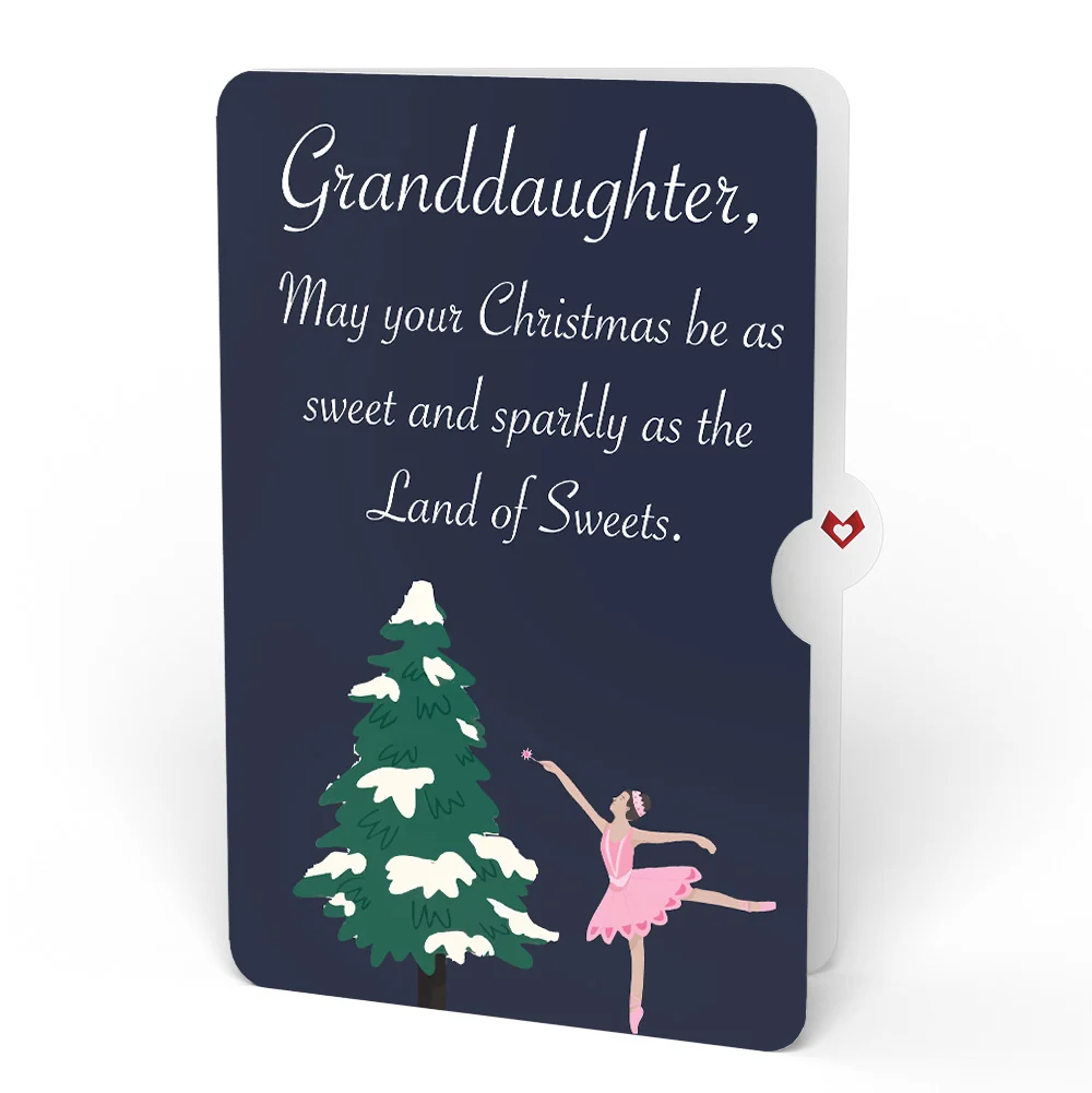 Lovepop The Nutcracker Christmas Magic Music and Lights Pop-Up Card and Sentiment Set for Granddaughter Toy - Image 4