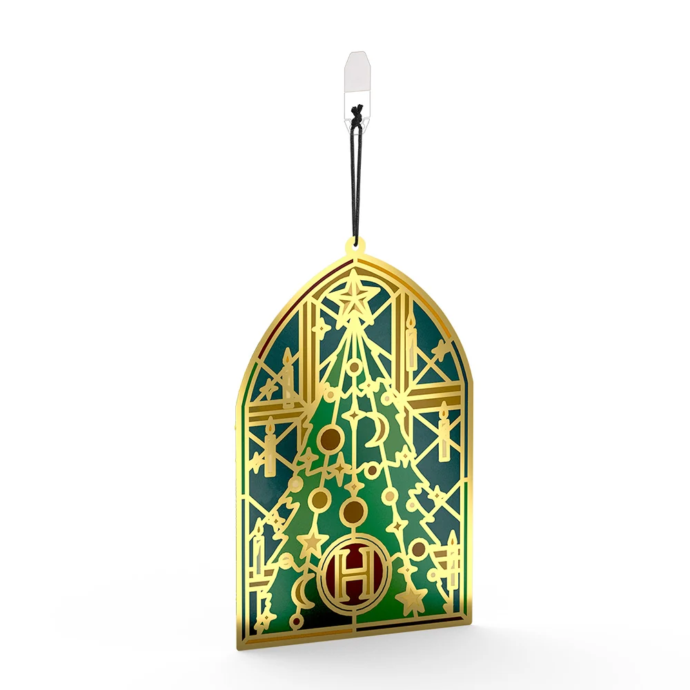 Lovepop Harry Potter Hogwarts Christmas Tree Suncatcher Card Glass - Image 3
