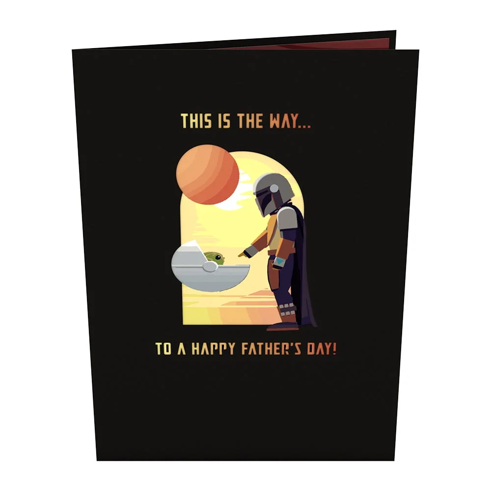Lovepop Star Wars The Mandalorian A Mandalorian Father's Day Pop-Up Card - Image 4