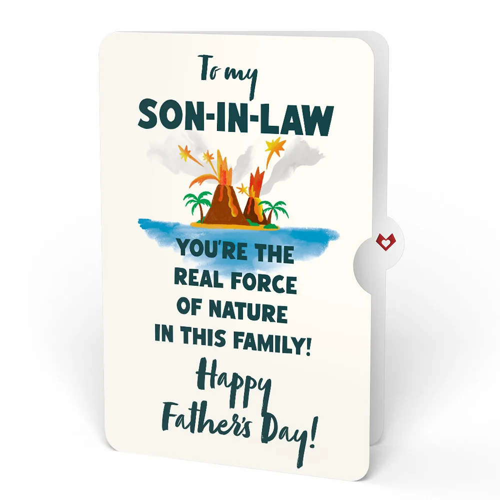 Lovepop I Lava You Father's Day Pop-Up Card and Sentiment Set for Son-in-law - Image 4