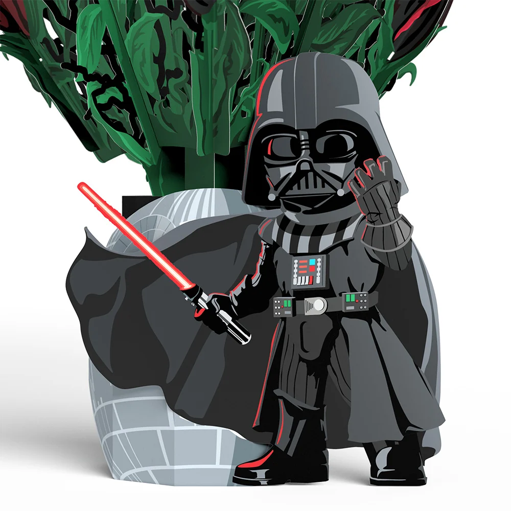Lovepop Star Wars Darth Vader Be Mine Pop-Up Card & Flower Buds Bouquet Bundle - Image 6