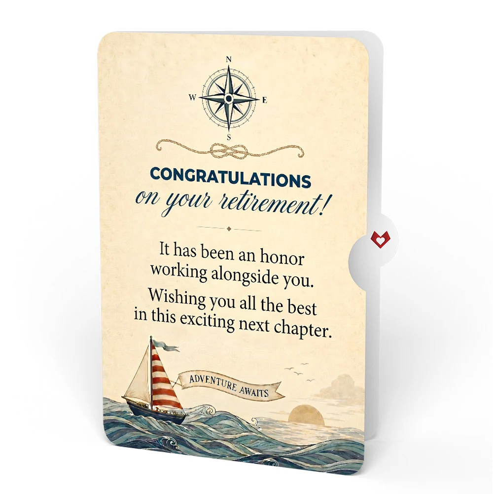 Lovepop Adventure Awaits Retirement Pop-Up Card and Smooth Sailing Ahead Sentiment Set - Image 4