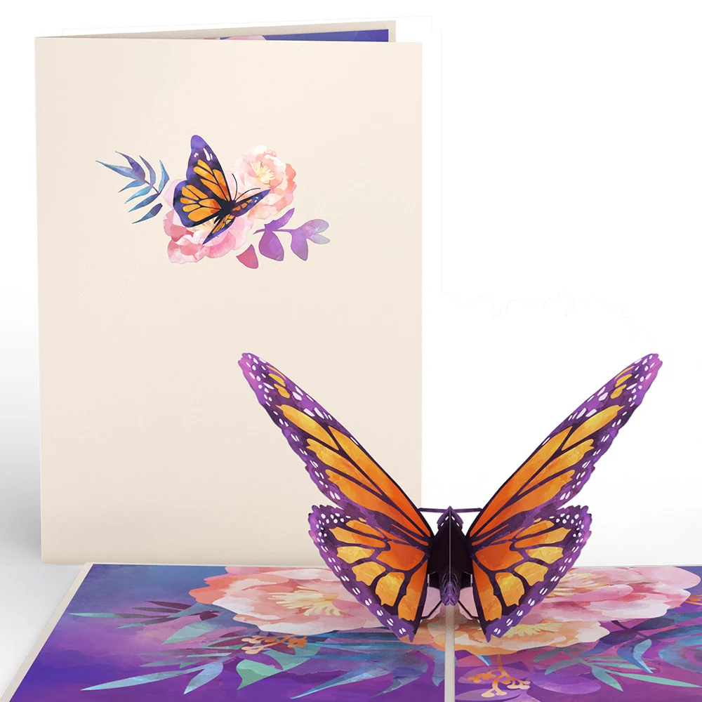 Lovepop Monarch Butterfly Pop-Up Card