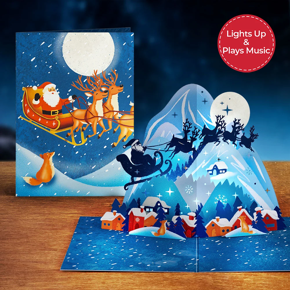 Lovepop Christmas Music & Lights Card 3-Pack - Image 6