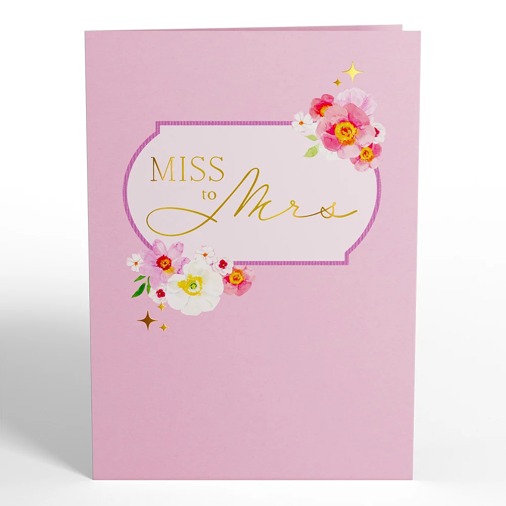 Lovepop Miss to Mrs. Pop-Up Card - Image 4