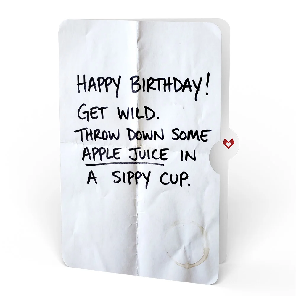 Lovepop Sprinkles Birthday Cake Pop-Up Card and Sippy Cup Wild Sentiment Set Candle - Image 4