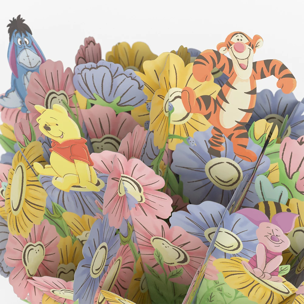 Lovepop Disney's Winnie the Pooh Special As Can Bee Mom Pop-Up Card & Bouquet Bundle Jar - Image 5