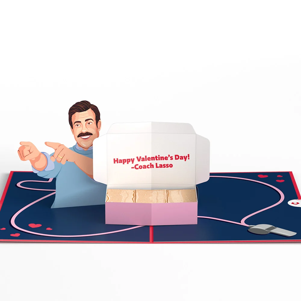 Lovepop Ted Lasso Sweeter Than Biscuits Pop-Up Card - Image 4