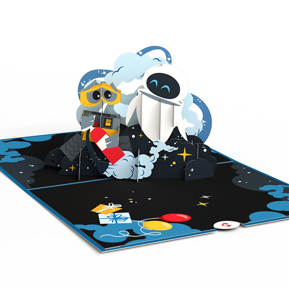 Lovepop Disney and Pixar’s WALL•E Out Of This World Birthday Pop-Up Card - Image 3