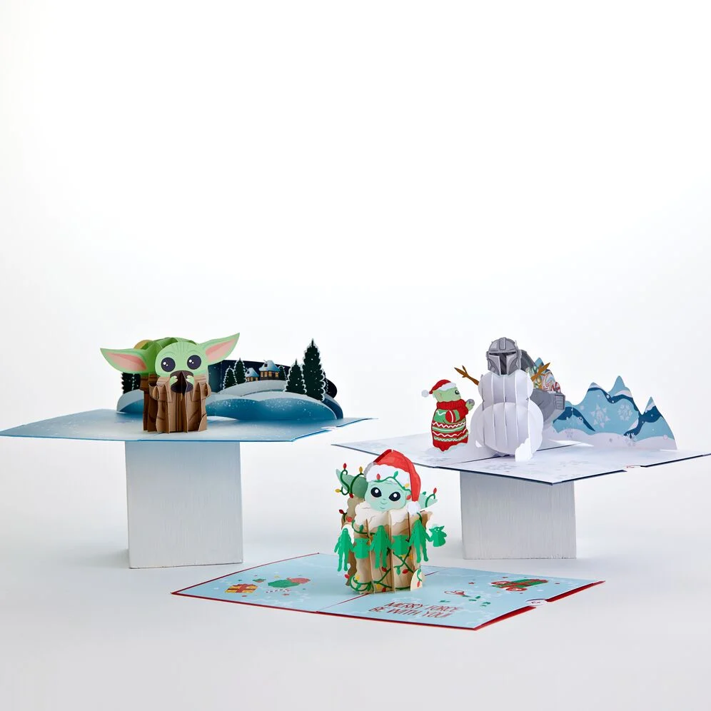 Lovepop Star Wars The Mandalorian Grogu Holiday 3-Pack