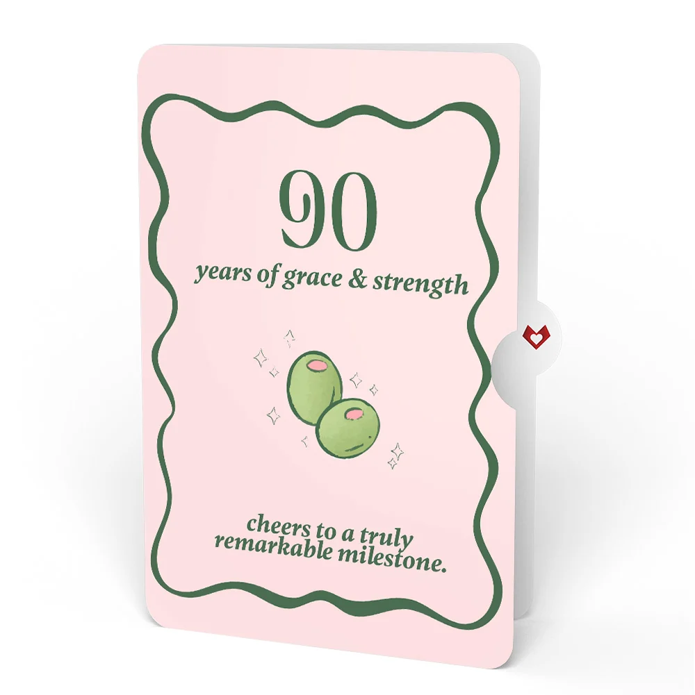 Lovepop Just a Tini Bit Older 90th Birthday Pop-Up Card and Sentiment Set - Image 4