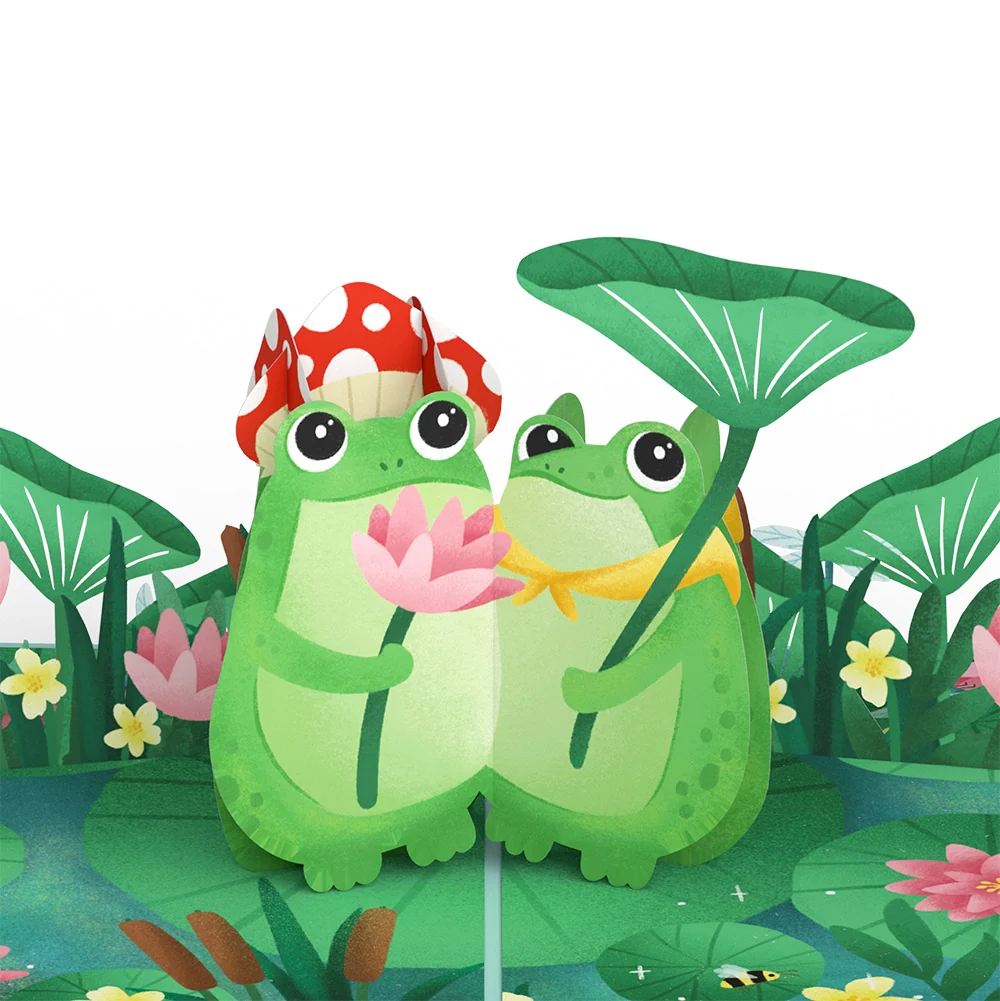 Lovepop Time Well Spent Frogs Father’s Day Pop-Up Card and Sentiment Set for Dad - Image 3